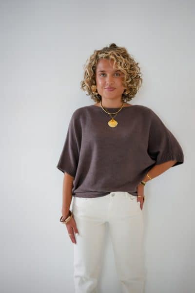 Ginger Sweater Brown - Afbeelding 6