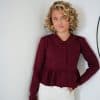 Zoey Top Bordeaux