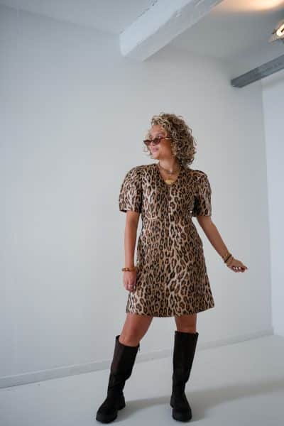 Dani Leopard Dress - Afbeelding 6