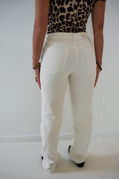 Pien Straight Jeans Offwhite 3019 - Afbeelding 2