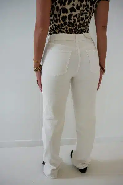 Pien Straight Jeans Offwhite 3019 - Afbeelding 2