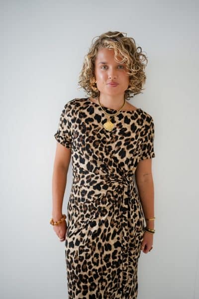 Dio Leopard Dress - Afbeelding 8