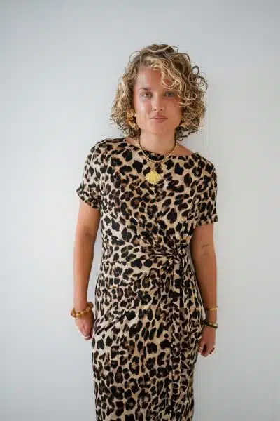 Dio Leopard Dress - Afbeelding 8