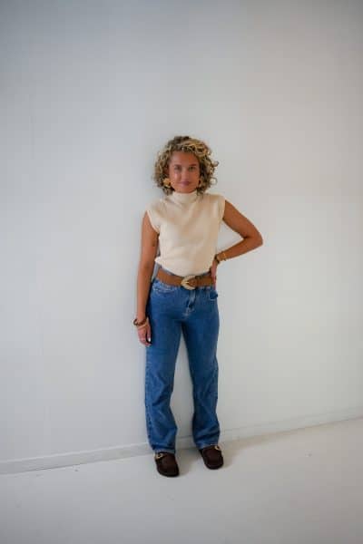 Ivy Top Beige - Afbeelding 5