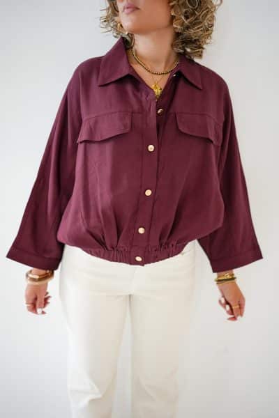 AlbaJacket Bordeaux - Afbeelding 5