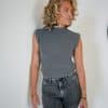 Ivy Lurex Top Grey