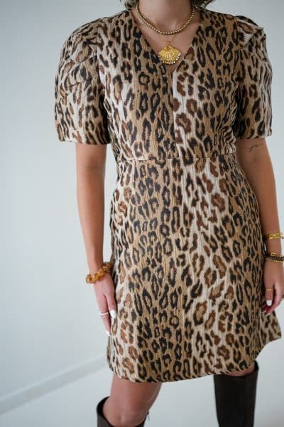 Dani Leopard Dress - Afbeelding 9