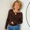 Mowi Lace Top Choco