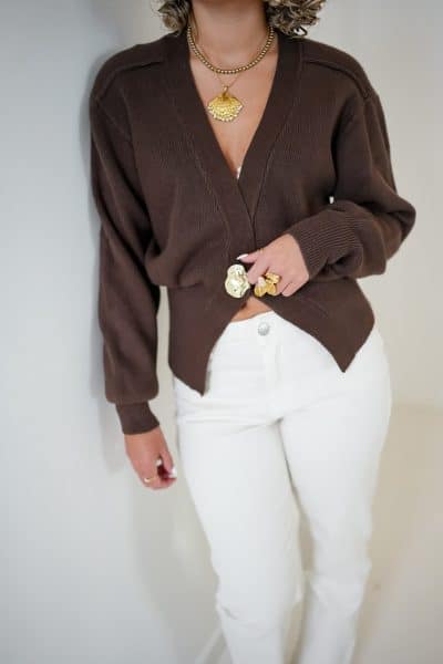 Xin Sweater Choco - Afbeelding 3