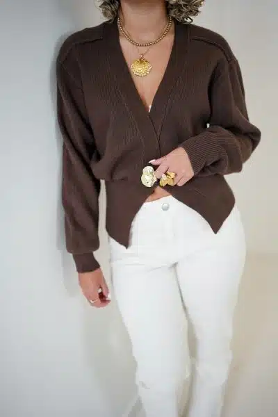 Xin Sweater Choco - Afbeelding 3