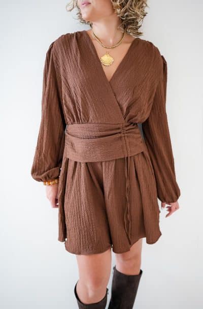 Abby Dress Choco - Afbeelding 2