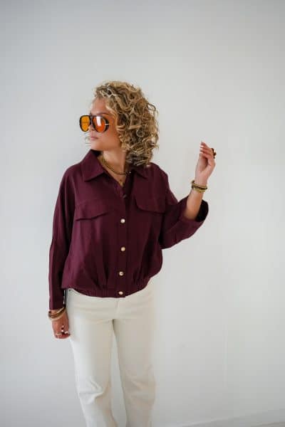 AlbaJacket Bordeaux - Afbeelding 6
