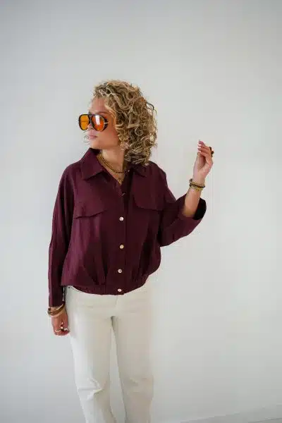 AlbaJacket Bordeaux - Afbeelding 6