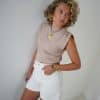 Joni Top Taupe