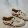 Babouche Mia Sneakers Teddy Bordeaux Beige