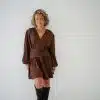 Abby Dress Choco