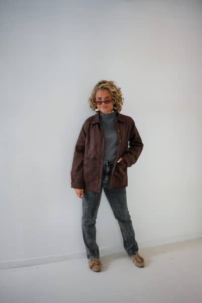 Sienna Suede Jacket Brown - Afbeelding 8