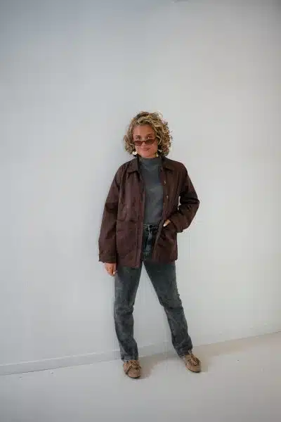 Sienna Suede Jacket Brown - Afbeelding 8