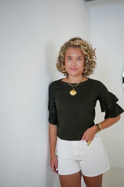 Kiki Top Khaki - Afbeelding 2