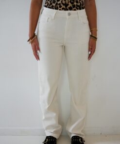 Pien Straight Jeans Offwhite 3019