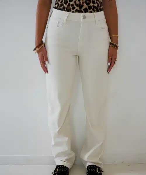 Pien Straight Jeans Offwhite 3019