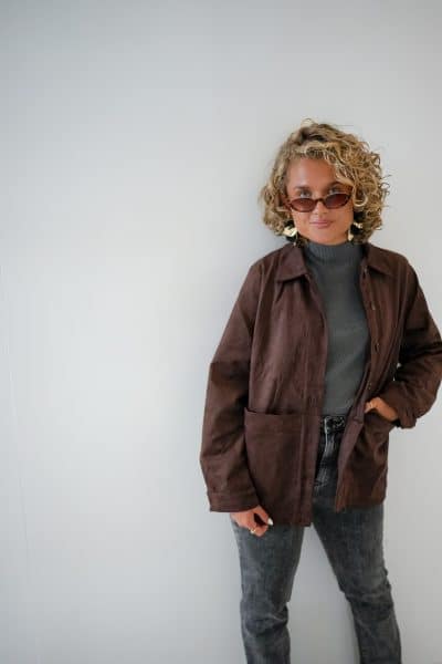 Sienna Suede Jacket Brown - Afbeelding 7