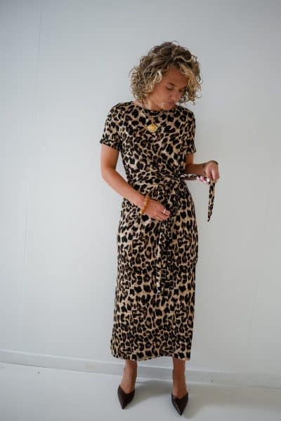 Dio Leopard Dress