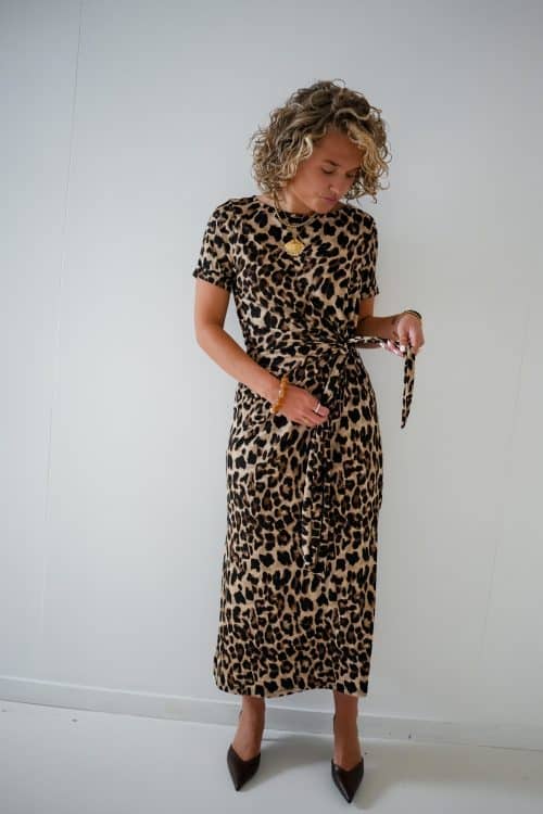 Dio Leopard Dress