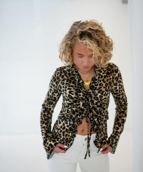 Alternative view of Liona Blouse Leopard -
