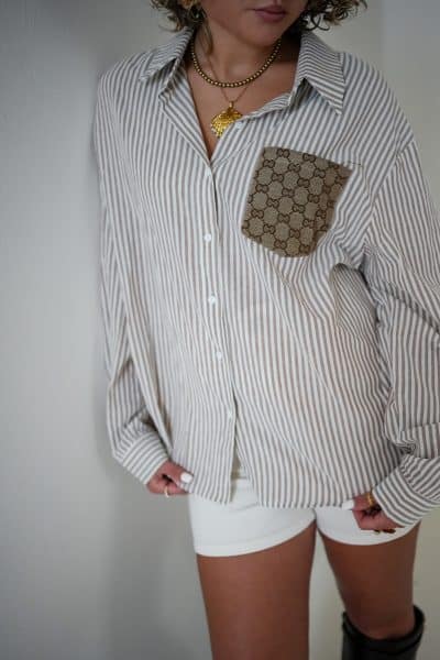 Gigi Blouse Beige - Afbeelding 4