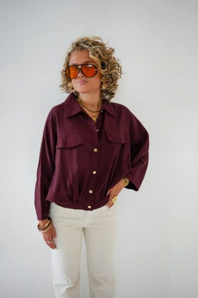 AlbaJacket Bordeaux - Afbeelding 4