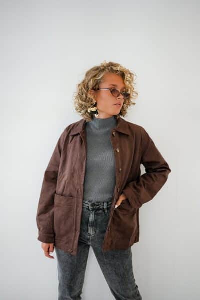 Sienna Suede Jacket Brown - Afbeelding 2