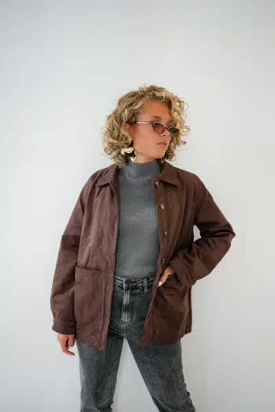 Sienna Suede Jacket Brown - Afbeelding 2
