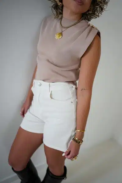 Joni Top Taupe - Afbeelding 6