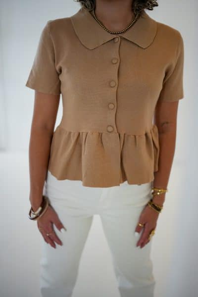 Lola Top Camel - Afbeelding 2