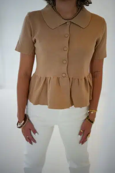 Lola Top Camel - Afbeelding 2