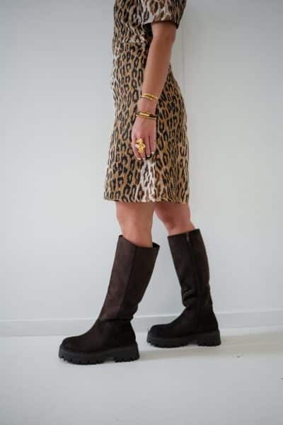 Yennie Brown Boots - Afbeelding 4