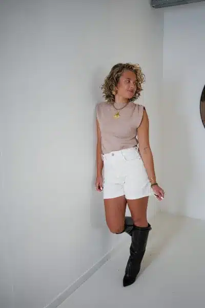 Joni Top Taupe - Afbeelding 8