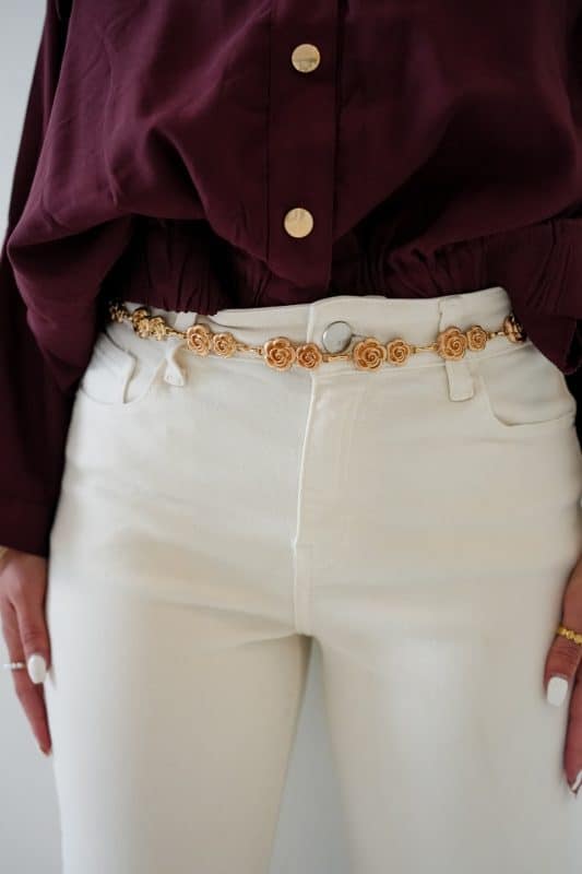 Alternative view of Small Roses Belt