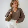 Abby Blouse Khaki