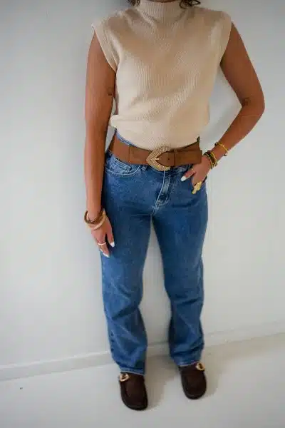 Ivy Top Beige - Afbeelding 3
