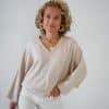 Abby Blouse Beige