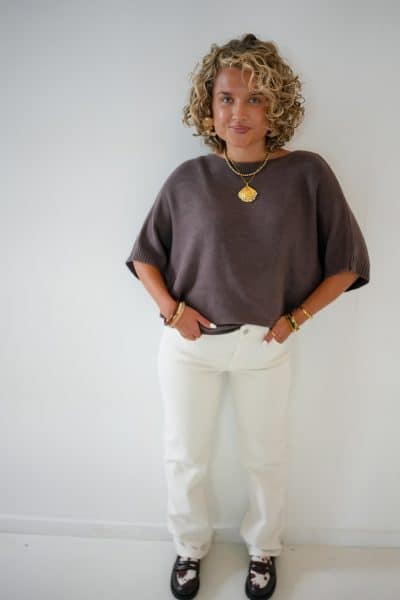 Ginger Sweater Brown - Afbeelding 4