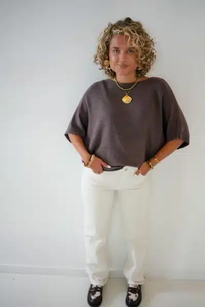 Ginger Sweater Brown - Afbeelding 4