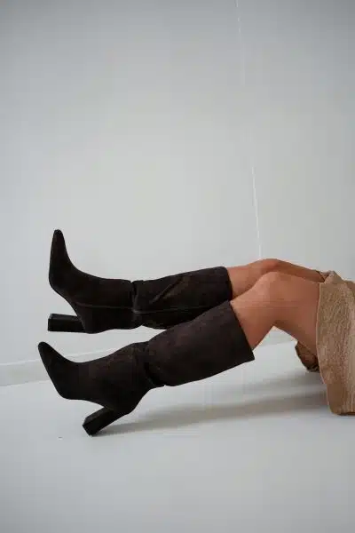 Maira High Boots Choco - Afbeelding 3