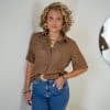Iris Blouse Camel