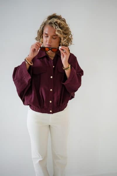 AlbaJacket Bordeaux - Afbeelding 2