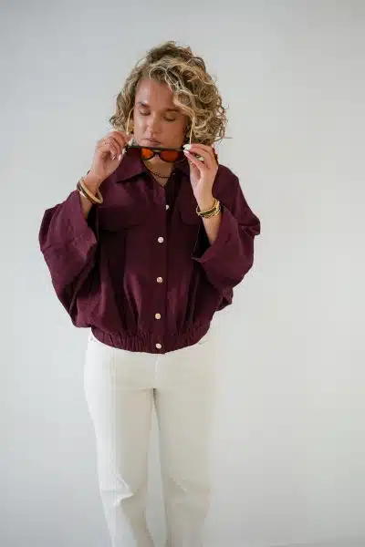 AlbaJacket Bordeaux - Afbeelding 2