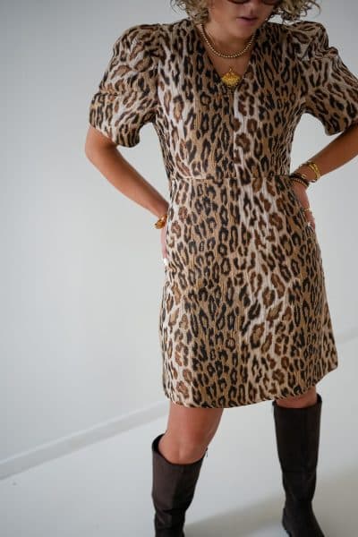Dani Leopard Dress - Afbeelding 8