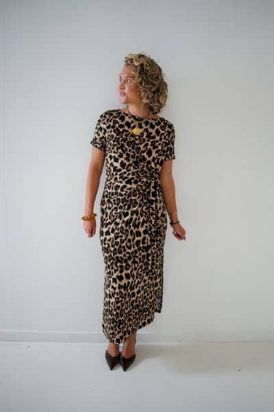 Dio Leopard Dress - Afbeelding 6